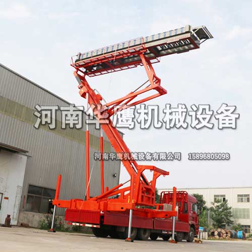 液壓升降機高空搭建鋼結(jié)構(gòu)